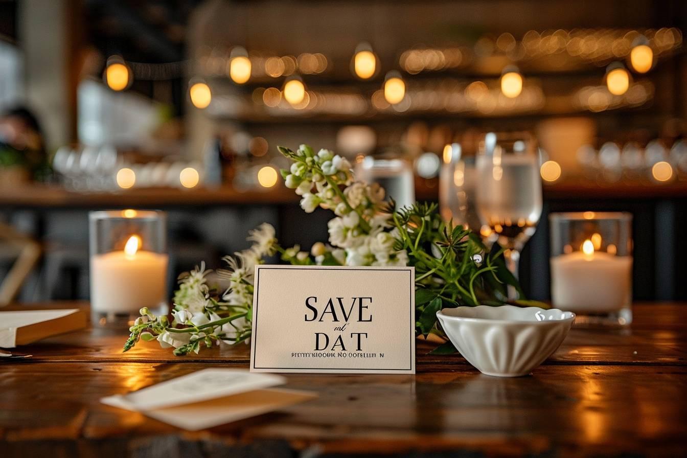 Comment créer un save the date professionnel percutant : exemples et conseils pour réussir