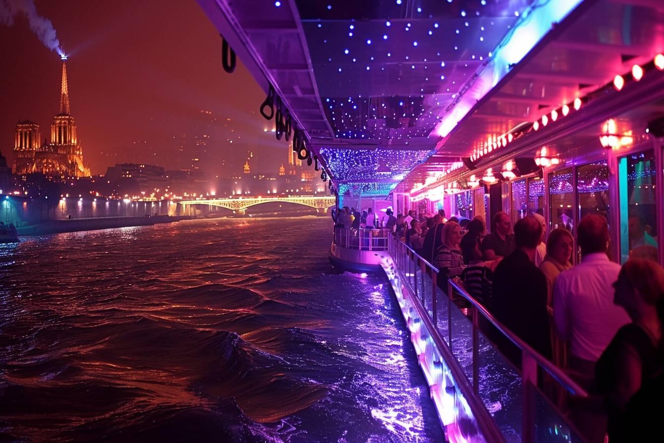 Alizé Club Paris : soirée et réservation en boîte de nuit sur bateau dans la capitale