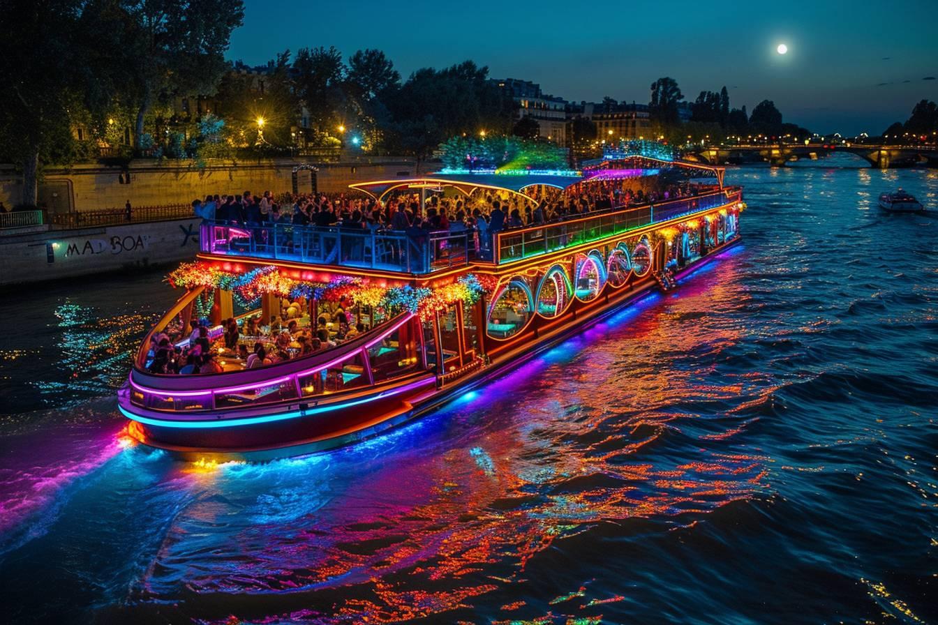 Fête folle sur la Seine : Mad Boat & Mad Garden Bar Paris, une expérience exceptionnelle près des Champs-Élysées