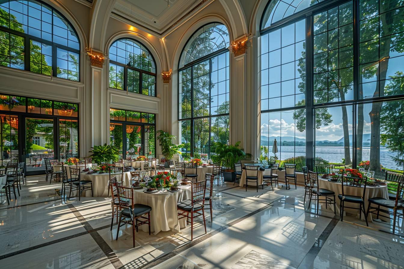 Nouveau Chalet du Lac : restaurant festif et salle événementielle avec terrasse à Paris