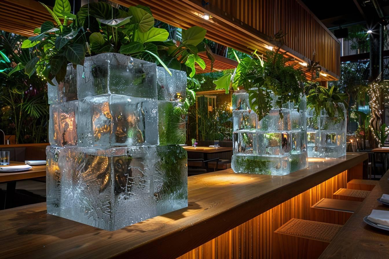 Nouveau restaurant végétarien CREATURES à Paris : Ice Cube Bar remplacé par une expérience franco-japonaise