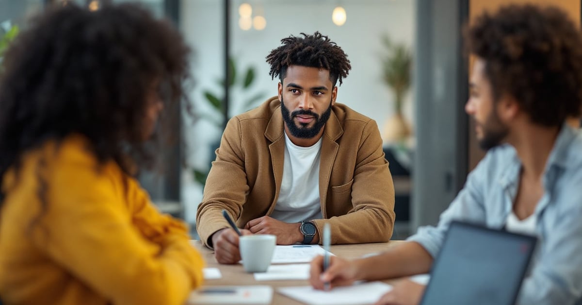 Activity on team building : groupe de collègues engagés dans une activité collaborative en entreprise