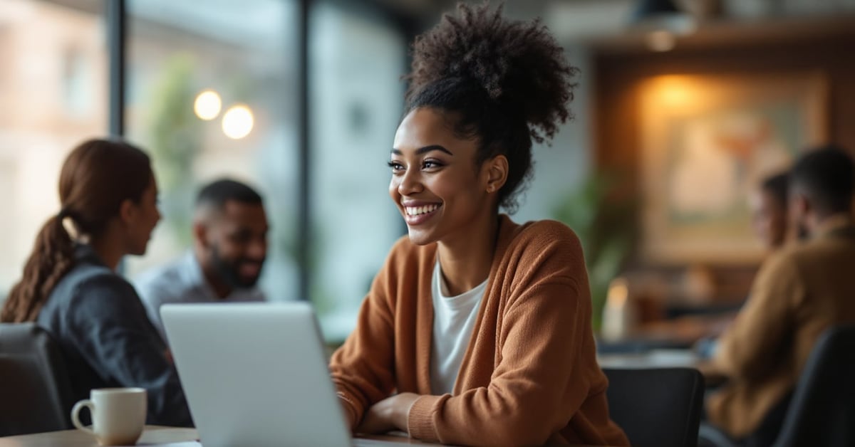 Équipe professionnelle engagée dans une activité de team building en entreprise