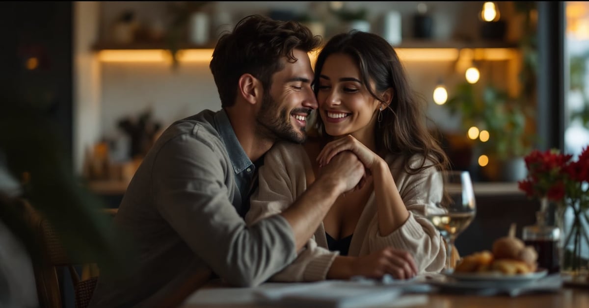 Idée pour soirée en amoureux : table romantique aux bougies pour une nuit inoubliable