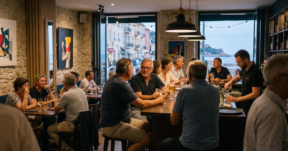 Le Petit Prince Menton : bar restaurant afterwork en bord de mer avec vue sur la Méditerranée