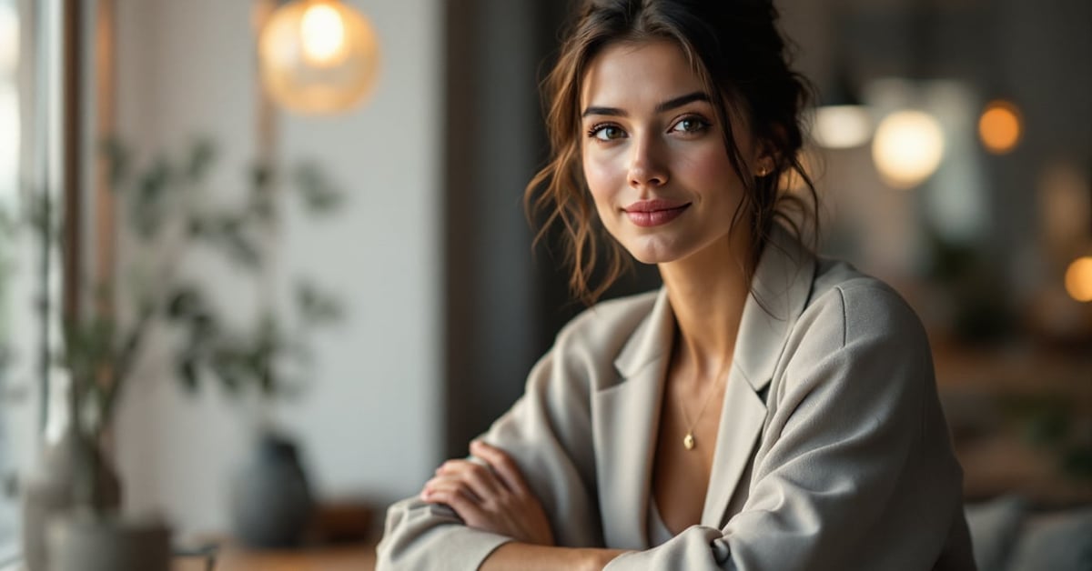 Idée tenue de soirée élégante : femme en robe sophistiquée prête pour une soirée chic